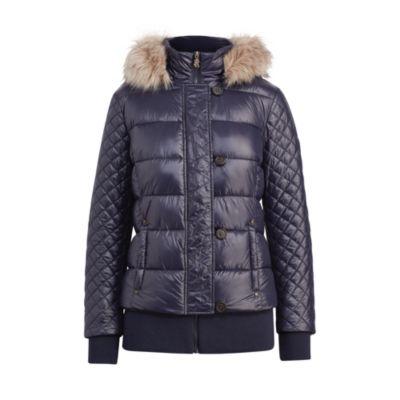 Ralph Lauren Diamond-quilted Jacket Navy