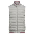 Ralph Lauren Down-panel Double-knit Vest Andover Heather