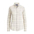 Ralph Lauren Classic Fit Plaid Twill Shirt 559 Grey/cream