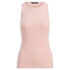 Ralph Lauren Stretch Cotton Tank Top Pale Rose