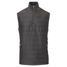 Ralph Lauren Polo Golf Paneled Half-zip Vest Tech Grey/onyx Heather