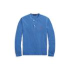 Ralph Lauren Featherweight Mesh Henley Marquis Blue