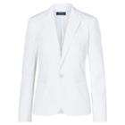 Polo Ralph Lauren Stretch Cotton Twill Blazer Pure White