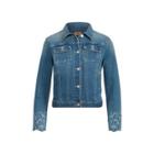 Ralph Lauren Embroidered Denim Jacket Serene Blue Wash