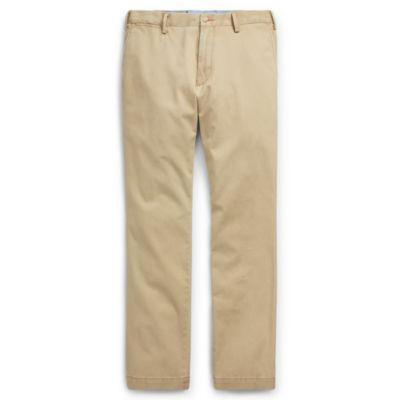 Ralph Lauren Stretch Slim Fit Cotton Chino Luxury Tan