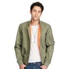 Ralph Lauren Denim & Supply Flag-print Nylon Bomber Jacket Light Moss