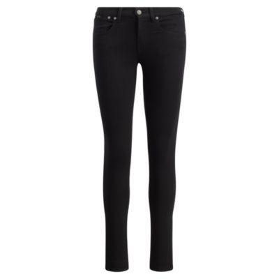 Ralph Lauren Tompkins Superskinny Jean Black