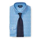 Ralph Lauren Slim Pineapple-stripe Shirt 2851 Azure/cream
