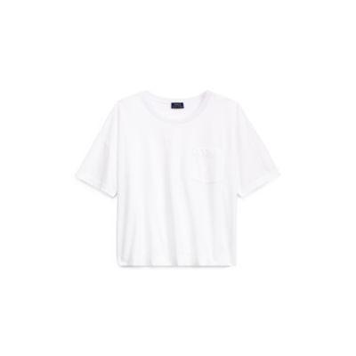 Ralph Lauren Boxy Jersey Tee White