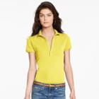 Ralph Lauren Women's Polo Shirt Fall Gold