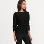 Ralph Lauren Lauren Boatneck Sweater Black/black