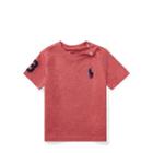 Ralph Lauren Cotton Jersey Crewneck T-shirt Salmon Heather 3m