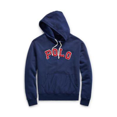 Ralph Lauren Fleece Hoodie Cruise Navy Xl Tall
