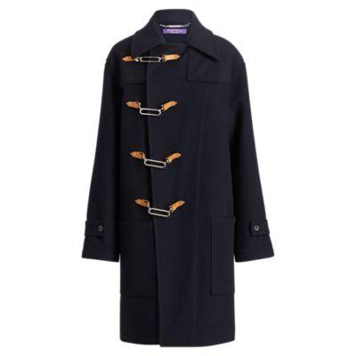 Ralph Lauren Strathmore Wool Coat Midnight
