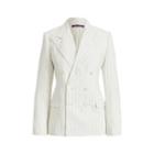 Ralph Lauren Ronnie Striped Linen Jacket Chalk/bay Blue