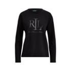Ralph Lauren Lrl French Terry Sweatshirt Polo Black