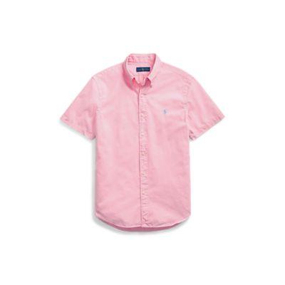 Ralph Lauren Classic Fit Twill Shirt Carmel Pink L Tall