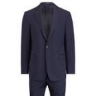 Ralph Lauren Connery Striped Wool Suit Navy And Grey