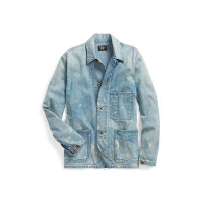 Ralph Lauren Denim Utility Jacket Carter Wash