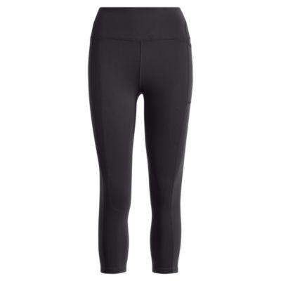 Ralph Lauren Cropped Stretch Jersey Legging Polo Black