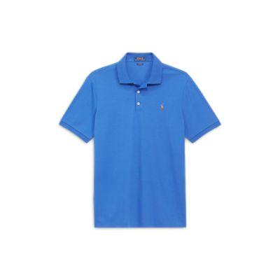 Ralph Lauren Slim Fit Soft-touch Polo Shirt Provincetown Blue