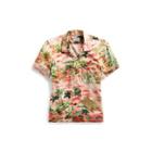 Ralph Lauren Hawaiian-print Camp Shirt Rl 996 Coral Multi
