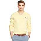 Polo Ralph Lauren Pima Cotton V-neck Sweater Fall Yellow
