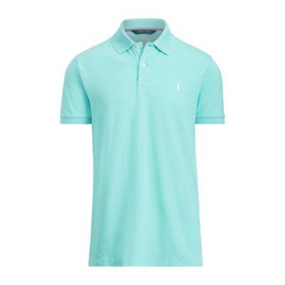 Ralph Lauren Custom Fit Stretch Mesh Polo Equator Green