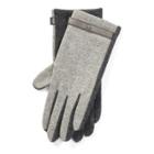 Ralph Lauren Herringbone Wool Tech Gloves Lt Grey Herringbone