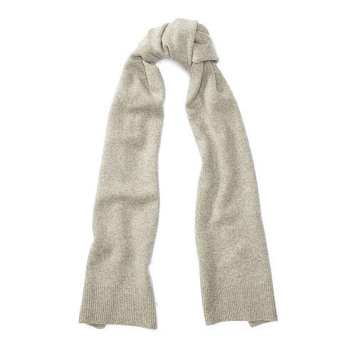 Polo Ralph Lauren Shetland Wool-blend Scarf Light Vintage Heather