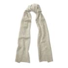 Polo Ralph Lauren Shetland Wool-blend Scarf Light Vintage Heather