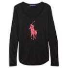 Ralph Lauren Pink Pony Pink Pony Long-sleeve T-shirt