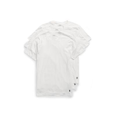 Ralph Lauren Classic Fit T-shirt 3-pack White