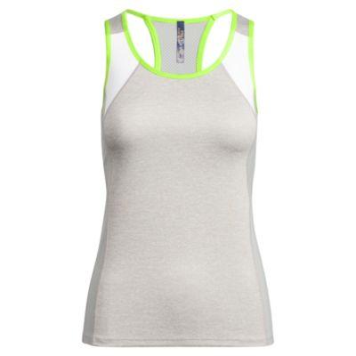 Ralph Lauren Mesh-inset Jersey Tank Spring Heather