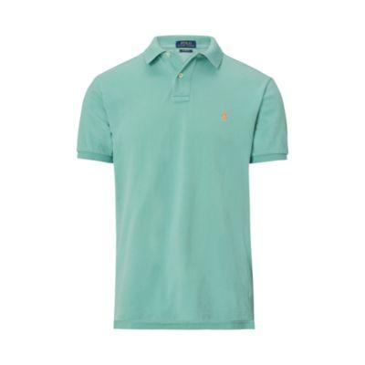 Ralph Lauren Classic Fit Mesh Polo Shirt Dusted Ivy 4x Big