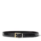 Ralph Lauren Lauren Reversible Faux-leather Belt Black/black