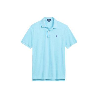 Ralph Lauren Classic Fit Mesh Polo Shirt Watch Hill Blue Heather 4x Big