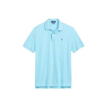 Ralph Lauren Classic Fit Mesh Polo Shirt Watch Hill Blue Heather 4x Big