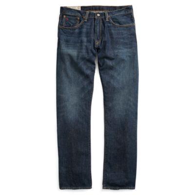 Ralph Lauren Hampton Relaxed Straight Jean Dark Indigo