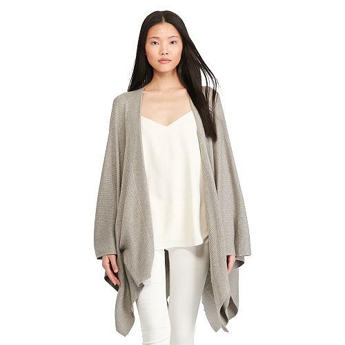 Polo Ralph Lauren Open-front Poncho Regent Heather