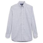 Polo Ralph Lauren Standard Fit Cotton Shirt White/violet Multi
