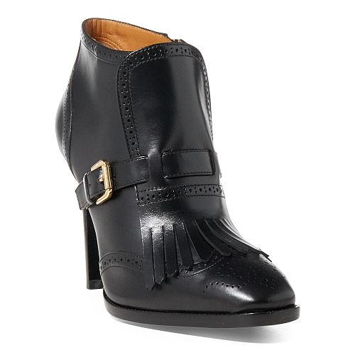 Ralph Lauren Lansy Luxe Calfskin Boot