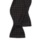 Ralph Lauren Silk Jacquard Bow Tie Black