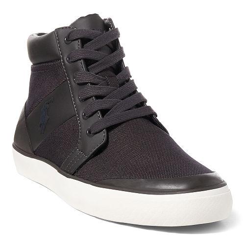 Polo Ralph Lauren Isaak Mesh High-top Sneaker Slate Grey