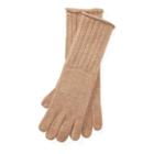 Ralph Lauren Wool-blend Herringbone Gloves Camel