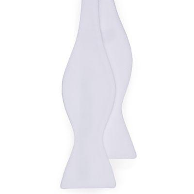 Ralph Lauren Solid Cotton Piqu Bow Tie White