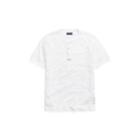 Ralph Lauren Cotton Jersey Henley Shirt White