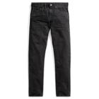 Ralph Lauren Slim Narrow Jean Worn In Black Wash