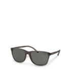 Ralph Lauren Square Sunglasses Matte Cristal Grey