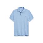Ralph Lauren Slim Fit Mesh Polo Shirt Jamaica Heather